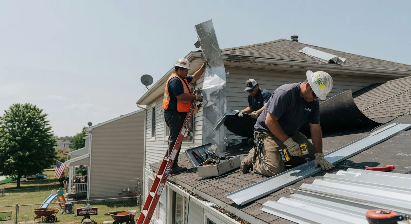 Metal Roof Repair in Dakota City, NE